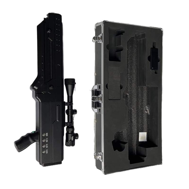  费县手持便携式枪型低空防御反制四通道A型